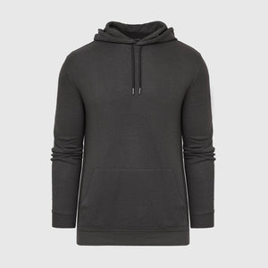 True Classic - Carbon Waffle Hoodie - Bawston & Tucker - 