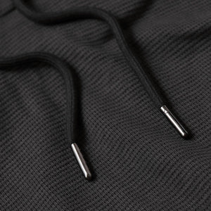 True Classic - Carbon Waffle Hoodie - Bawston & Tucker - 