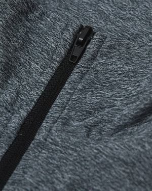 True Classic - Heather Navy Active Quarter Zip Shirt - Bawston & Tucker - 