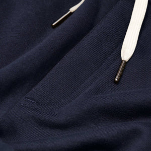 True Classic - Navy Fleece French Terry Joggers - Bawston & Tucker - 