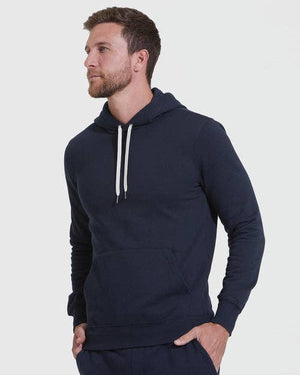 True Classic - Pullover Hoodie | Fleece French Terry | Navy - Bawston & Tucker - 