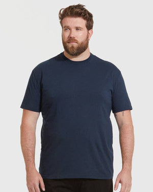 True Classic - Short Sleeve T-Shirt | Crew Neck | Navy - Bawston & Tucker - 