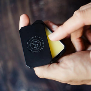 Tuskalusa Solid Cologne – Apple, Jasmine & Tonka Bean - 0.35 oz Liner + Vessel - Bawston & Tucker - Solid Cologne