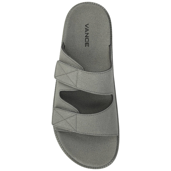 VANCE - Vance Orlando Comfort Adjustable Strap Slide - in Sandal - Bawston & Tucker - 