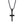 We Are All Smith - SMALL BLACK CROSS NECKLACE FOR MEN - Bawston & Tucker - 