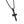 We Are All Smith - SMALL BLACK CROSS NECKLACE FOR MEN - Bawston & Tucker - 