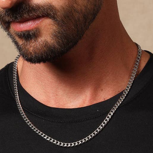 We Are All Smith - Waterproof Cuban Chain 5mm - Bawston & Tucker - 