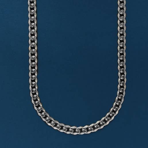 We Are All Smith - Waterproof Cuban Chain 5mm - Bawston & Tucker - 