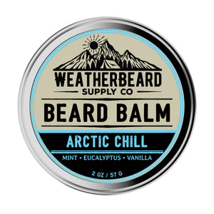 Weatherbeard - Arctic Chill Beard Balm - Mint, Eucalyptus, Vanilla - Bawston & Tucker - 