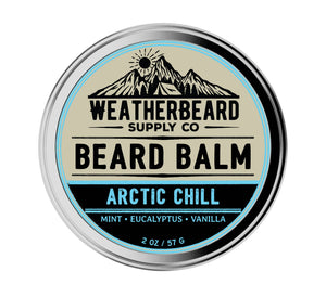 Weatherbeard - Arctic Chill Beard Balm - Mint, Eucalyptus, Vanilla - Bawston & Tucker - 