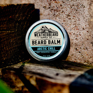 Weatherbeard - Arctic Chill Beard Balm - Mint, Eucalyptus, Vanilla - Bawston & Tucker - 