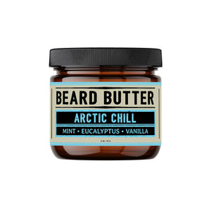 Weatherbeard | Beard Oils, Balms, Butters, & Cologne For Men - Arctic Chill Beard Butter - Mint, Eucalyptus, Vanilla - Bawston & Tucker - 