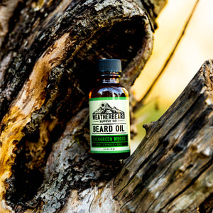 Weatherbeard | Beard Oils, Balms, Butters, & Cologne For Men - Evergreen Woods Beard Oil - Pine, Cypress, Sage - Bawston & Tucker - 
