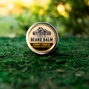 Weatherbeard | Beard Oils, Balms, Butters, & Cologne For Men - Summit Sunrise Beard Balm - Grapefruit, Orange, Lime - Bawston & Tucker - 