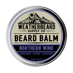 Weatherbeard - Northern Wind Beard Balm - Bergamot, Cedar, Lavender - Bawston & Tucker - 