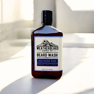 Weatherbeard - Northern Wind Beard Wash - Bergamot, Cedar, Lavender - Bawston & Tucker - 