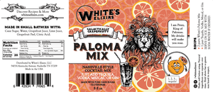 White's Elixirs - White's Elixirs Paloma Mix 8oz - Bawston & Tucker - 