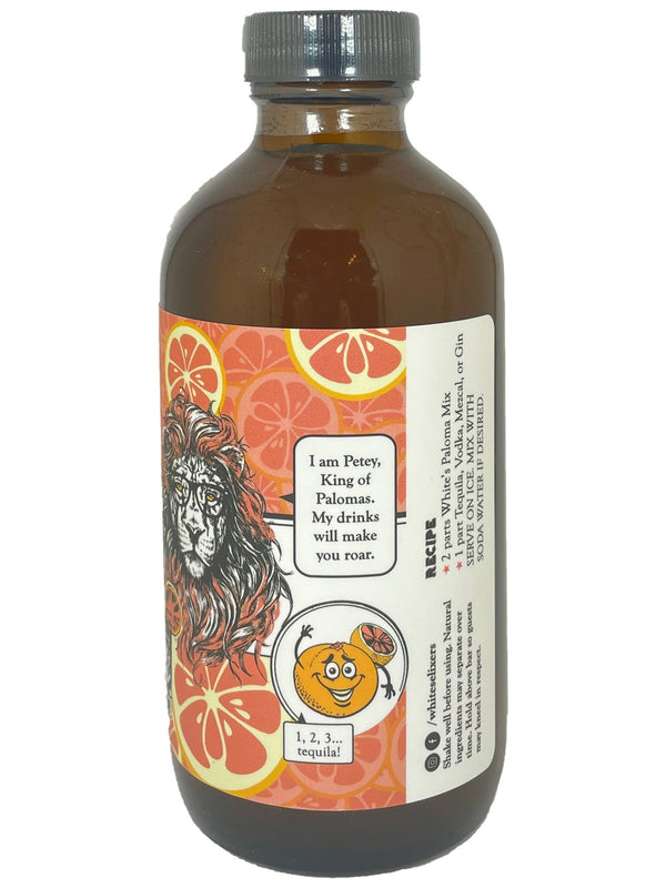 White's Elixirs - White's Elixirs Paloma Mix 8oz - Bawston & Tucker - 