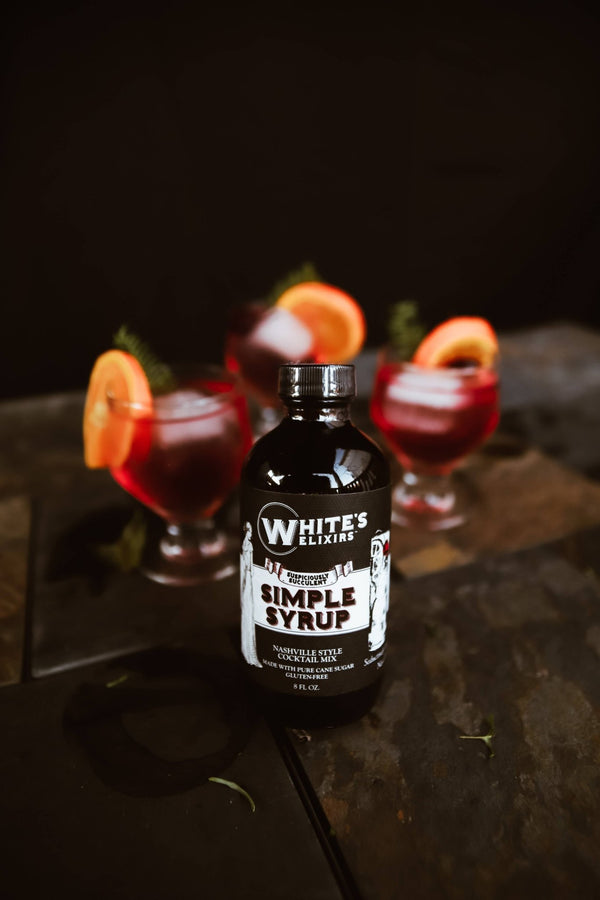 White's Elixirs - White's Elixirs Simple Syrup Cocktail Mix - Bawston & Tucker - 