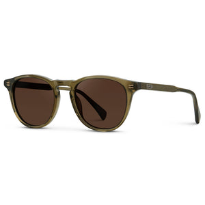 WMP Eyewear - Cameron - Men's Classic Round Polarized Sunglasses - Bawston & Tucker -