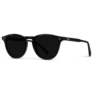 WMP Eyewear - Cameron - Men's Classic Round Polarized Sunglasses - Bawston & Tucker -