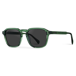 WMP Eyewear - Francis - Geometric Frame Polarized Sunglasses - Bawston & Tucker -