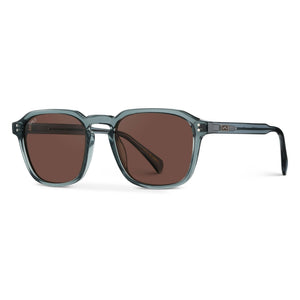 WMP Eyewear - Francis - Geometric Frame Polarized Sunglasses - Bawston & Tucker -