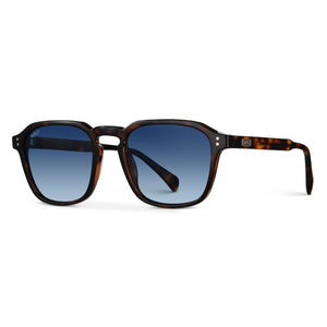 WMP Eyewear - Francis - Geometric Frame Polarized Sunglasses - Bawston & Tucker -