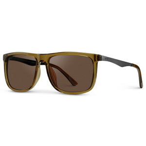 WMP Eyewear - Jacob - Polarized Square Frame Sunglasses - Bawston & Tucker -