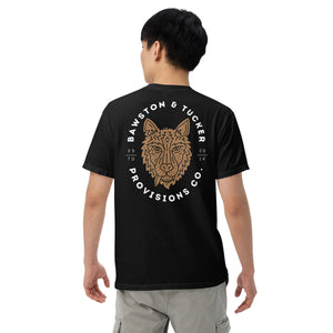 Wolf Logo Heavyweight Tee - Comfort Colors - Bawston & Tucker - 