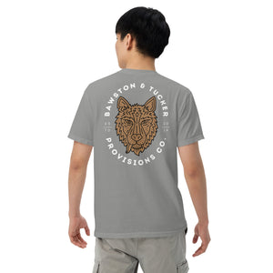 Wolf Logo Heavyweight Tee - Comfort Colors - Bawston & Tucker - 