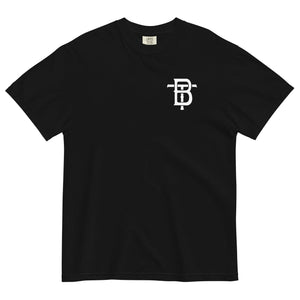 Wolf Logo Heavyweight Tee - Comfort Colors - Bawston & Tucker - 