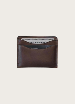 WP Standard - Full - Grain Leather Card Wallet – Slim Minimalist - Bawston & Tucker - 
