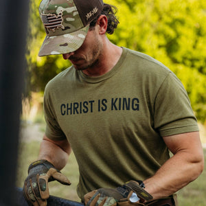 Yee Yee - Christ Is King Tee - Bawston & Tucker -