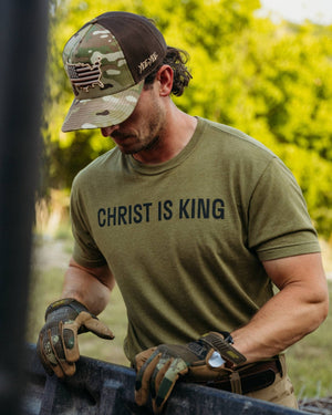 Yee Yee - Christ Is King Tee - Bawston & Tucker -