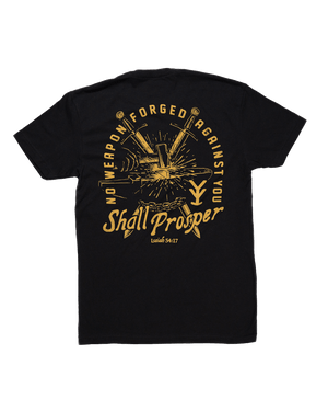 Yee Yee - No Weapons Forged Tee - Bawston & Tucker -