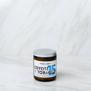 Coyote Tobacco Apothecary Candle - B&T Home Goods - Bawston & Tucker - 