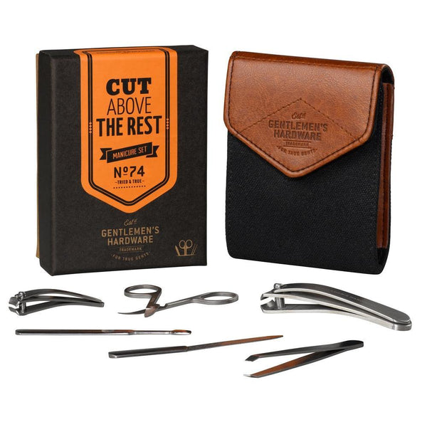 Cut Above the Rest - Manicure Set - B&T Accessories - Bawston & Tucker - Grooming