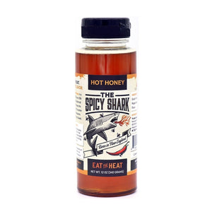Hot Honey Medium Heat - 12 oz - Gluten Free - B&T Pantry - Bawston & Tucker - 