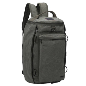 Large Weekender Duffel Bag Charcoal/Black - B&T Accessories - Bawston & Tucker - 