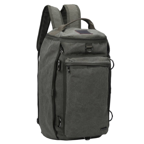 Large Weekender Duffel Bag Charcoal/Black - B&T Accessories - Bawston & Tucker - 