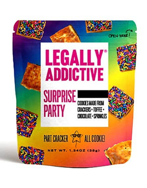 Legally Addictive Surprise Party Cracker Cookies Mini l - 1.34oz - Bawston & Tucker - 
