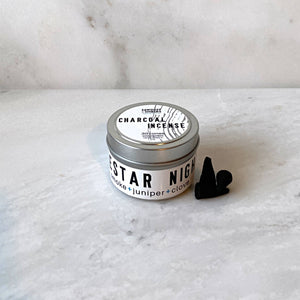 Lonestar Nights Charcoal Incense 30 cones - B&T Home Goods - Bawston & Tucker - 