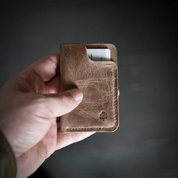 Natural Hyde Wallet by Forest & Hyde - B&T Accessories - Bawston & Tucker - Wallets