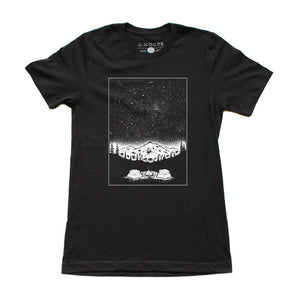 Night Tee Black - XL - B&T Threads - Bawston & Tucker - Shirts