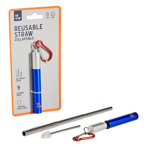 Reusable Straw - Stainless Steel - B&T Home Goods - Bawston & Tucker - Everyday Carry