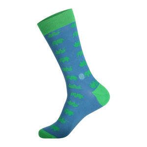 Socks that Protect Elephants - B&T Threads - Bawston & Tucker - Socks