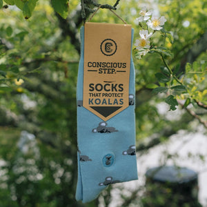 Socks that Protect Koalas - B&T Threads - Bawston & Tucker - Socks