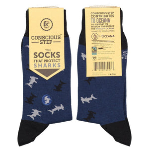 Socks that Protect Sharks - B&T Threads - Bawston & Tucker - Socks
