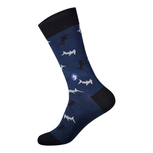 Socks that Protect Sharks - B&T Threads - Bawston & Tucker - Socks